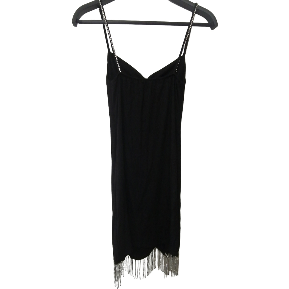 🐝 S，vintage ribbed slip mini dress by J&M - Picture 4 of 8